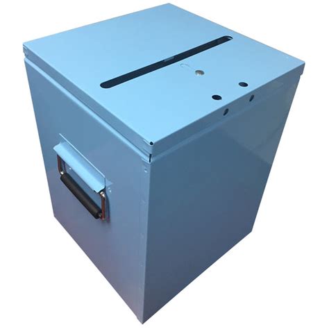 metal ballot box canada|lockable ballot boxes.